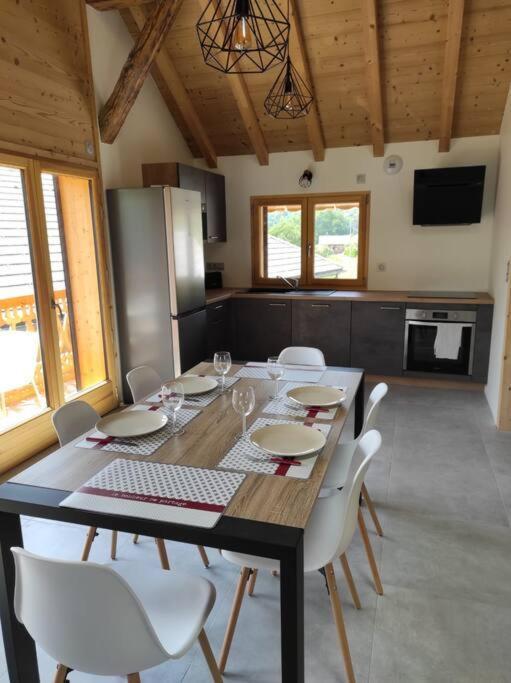 L'Echappee Belle En Montagne - Site Location-Chalet Mieussy Exterior foto