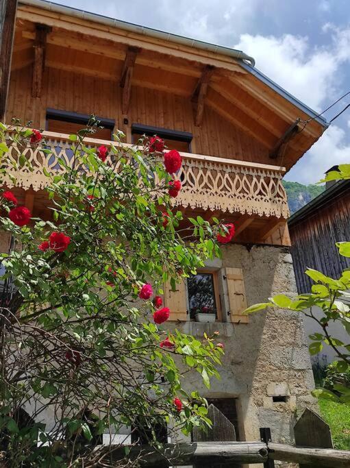L'Echappee Belle En Montagne - Site Location-Chalet Mieussy Exterior foto